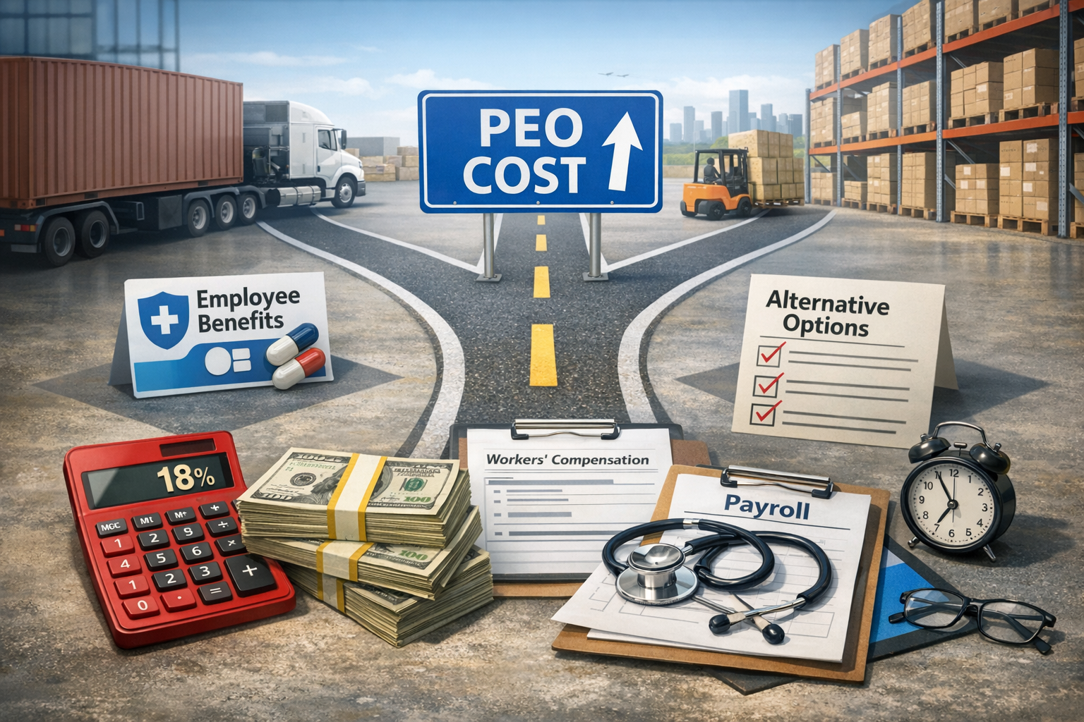 Your Logistics Company Is Overpaying for PEO — Here’s What the Alternatives Actually Cost