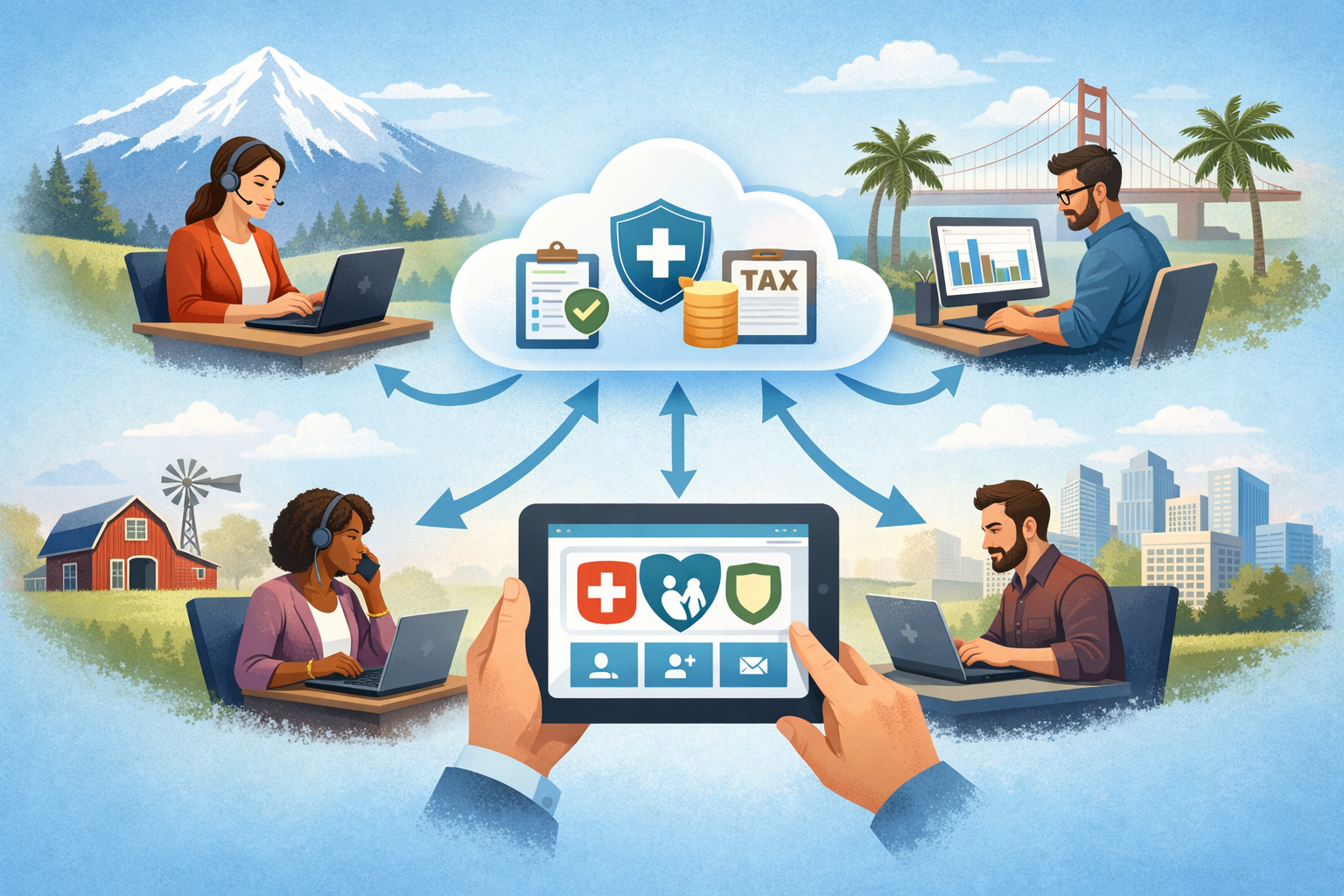 Remote Workforce Benefits: How PEOs Help Distributed Teams Access Better Health Plans